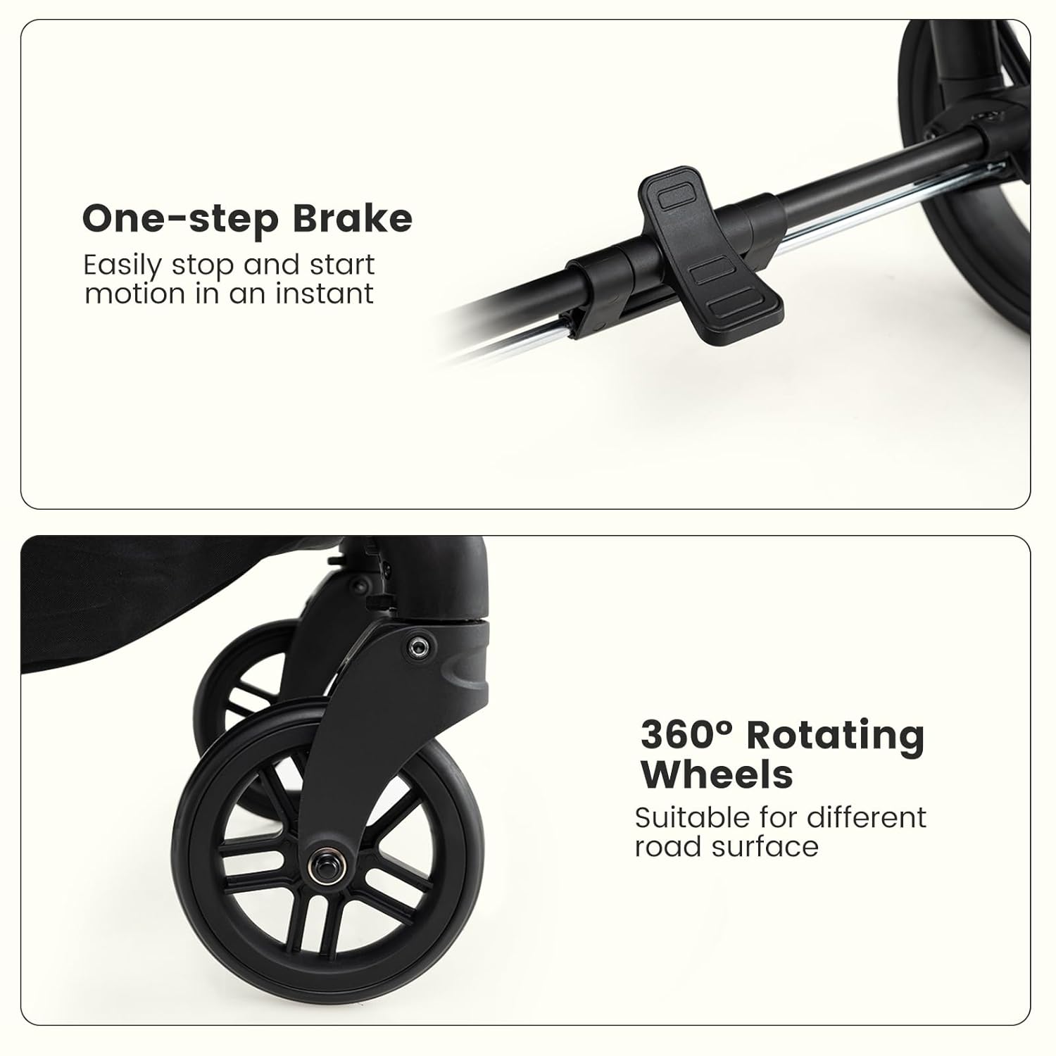in step jogging stroller replacement parts INFANS 2 in 1 Baby Stroller, Convertible Stroller with Reversible Seat – Infansbaby
