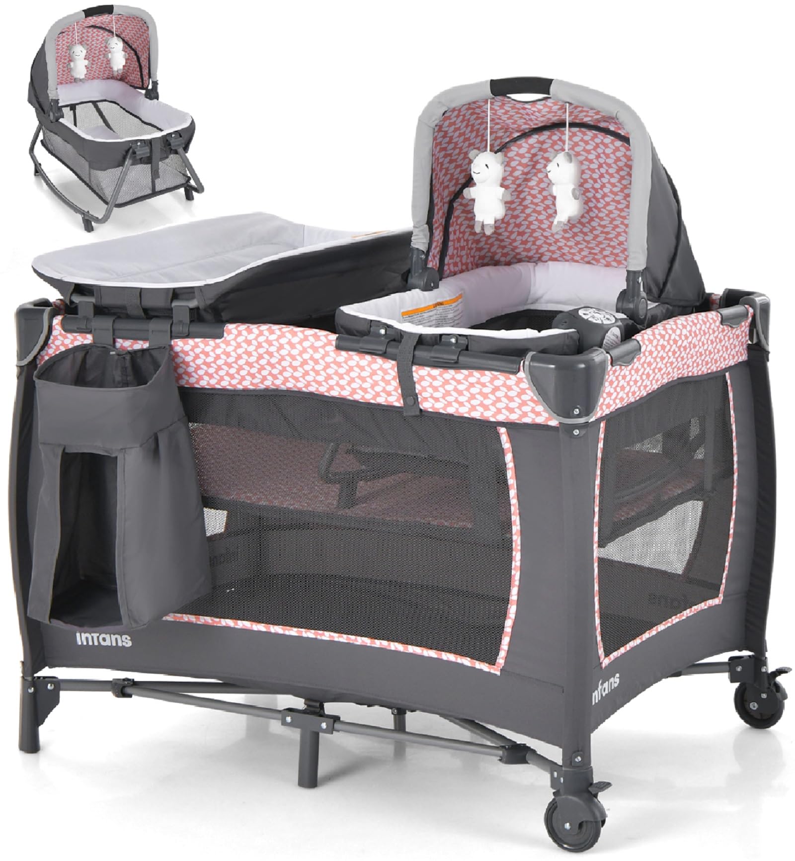 Girl Pack And Play With Bassinet Baby Girl Pack And Play Baby Girl