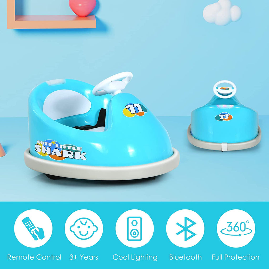 6V Electric Vehicles Ride On Bumper Car Remote Control INFANS