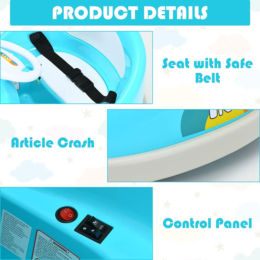 6V Electric Vehicles Ride On Bumper Car Remote Control INFANS