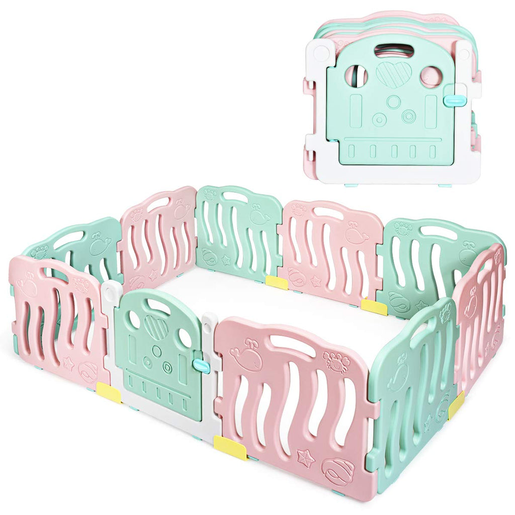 Baby Playpen Kids Play Activity Center Yard for Toddlers INFANS