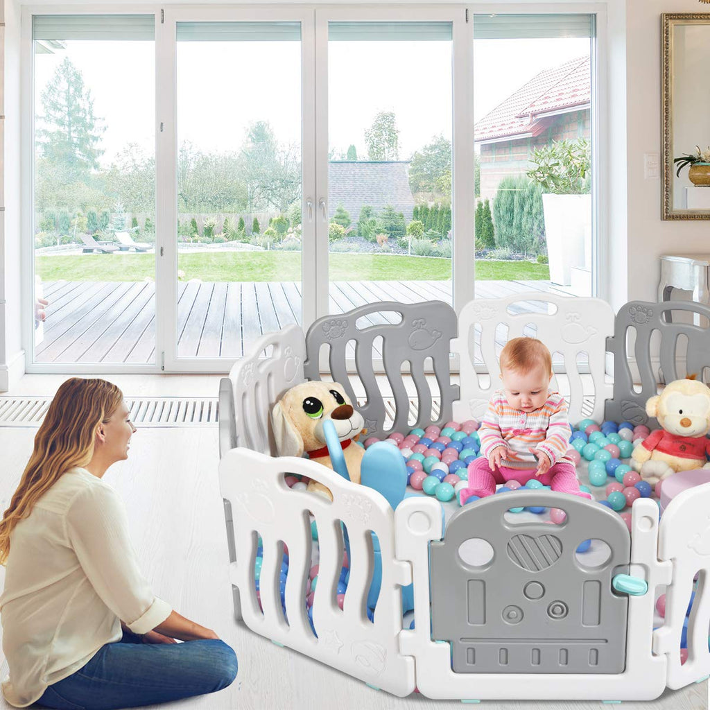 Baby Playpen Kids Play Activity Center Yard for Toddlers INFANS