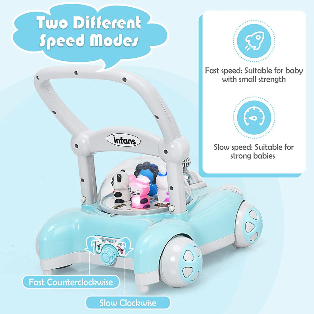 Baby Walker for Boys Girls Activity Push Walker for Infants INFANS