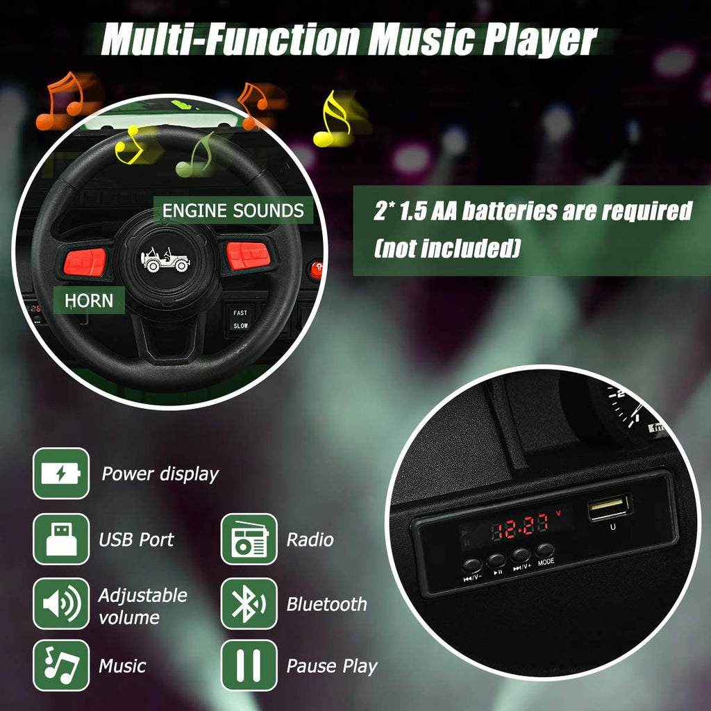 Kids Ride on Car Truck with 2.4G Remote Control INFANS