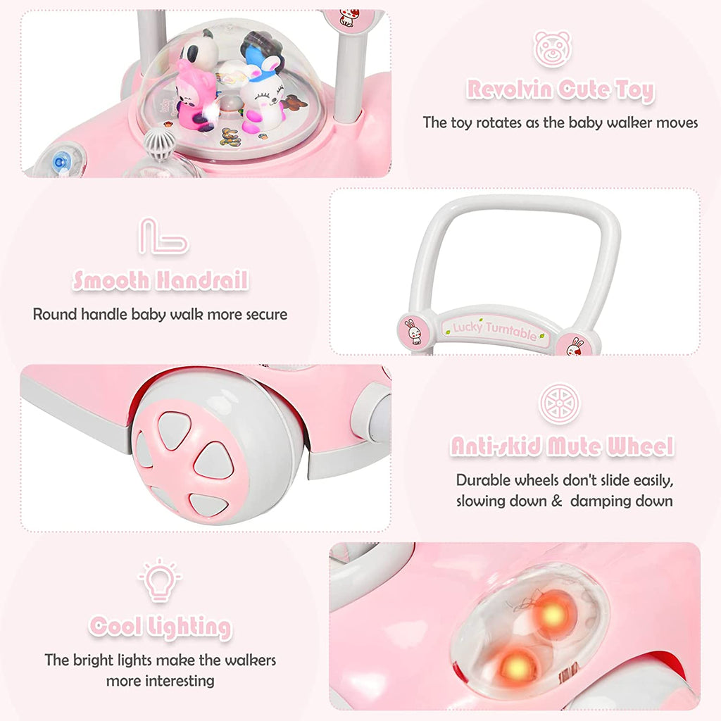 Baby Walker for Boys Girls Activity Push Walker for Infants INFANS