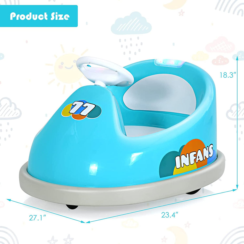 6V Electric Vehicles Ride On Bumper Car Remote Control INFANS