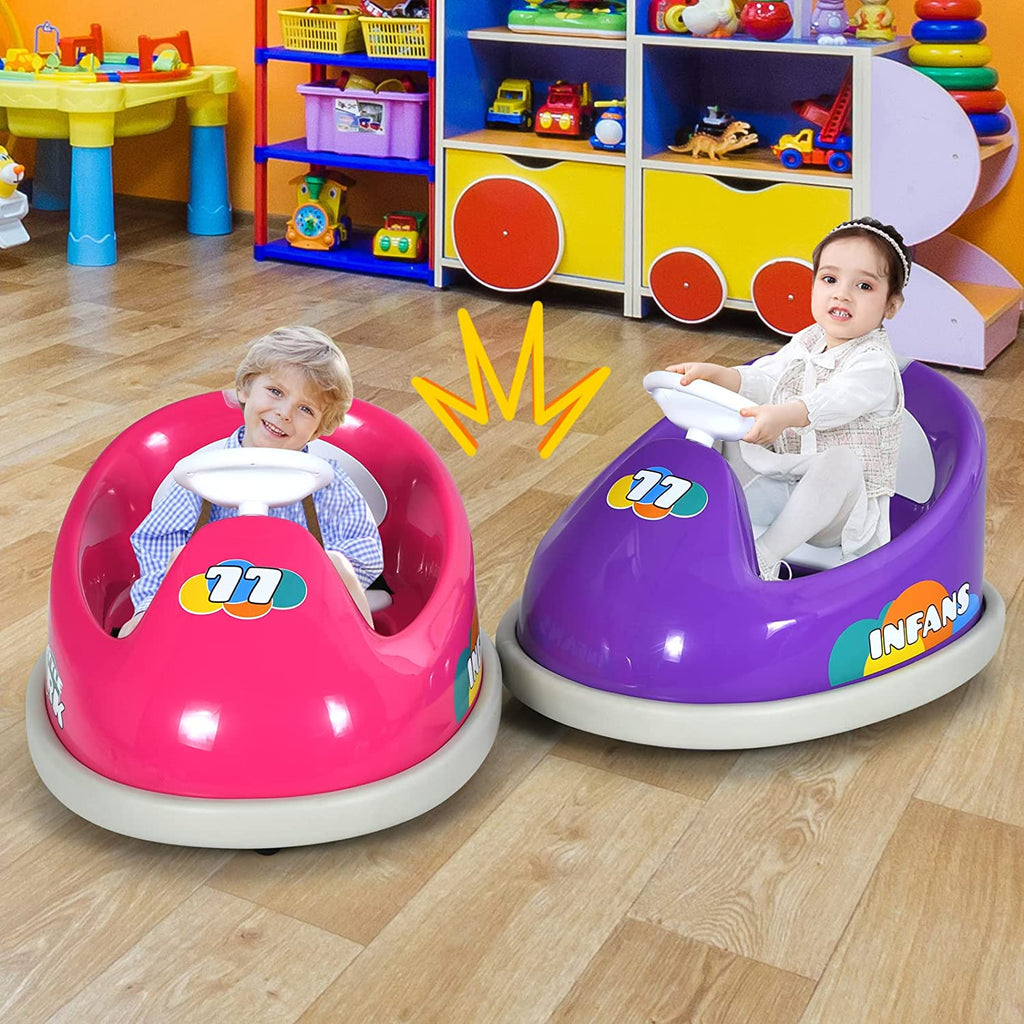 6V Electric Vehicles Ride On Bumper Car Remote Control INFANS