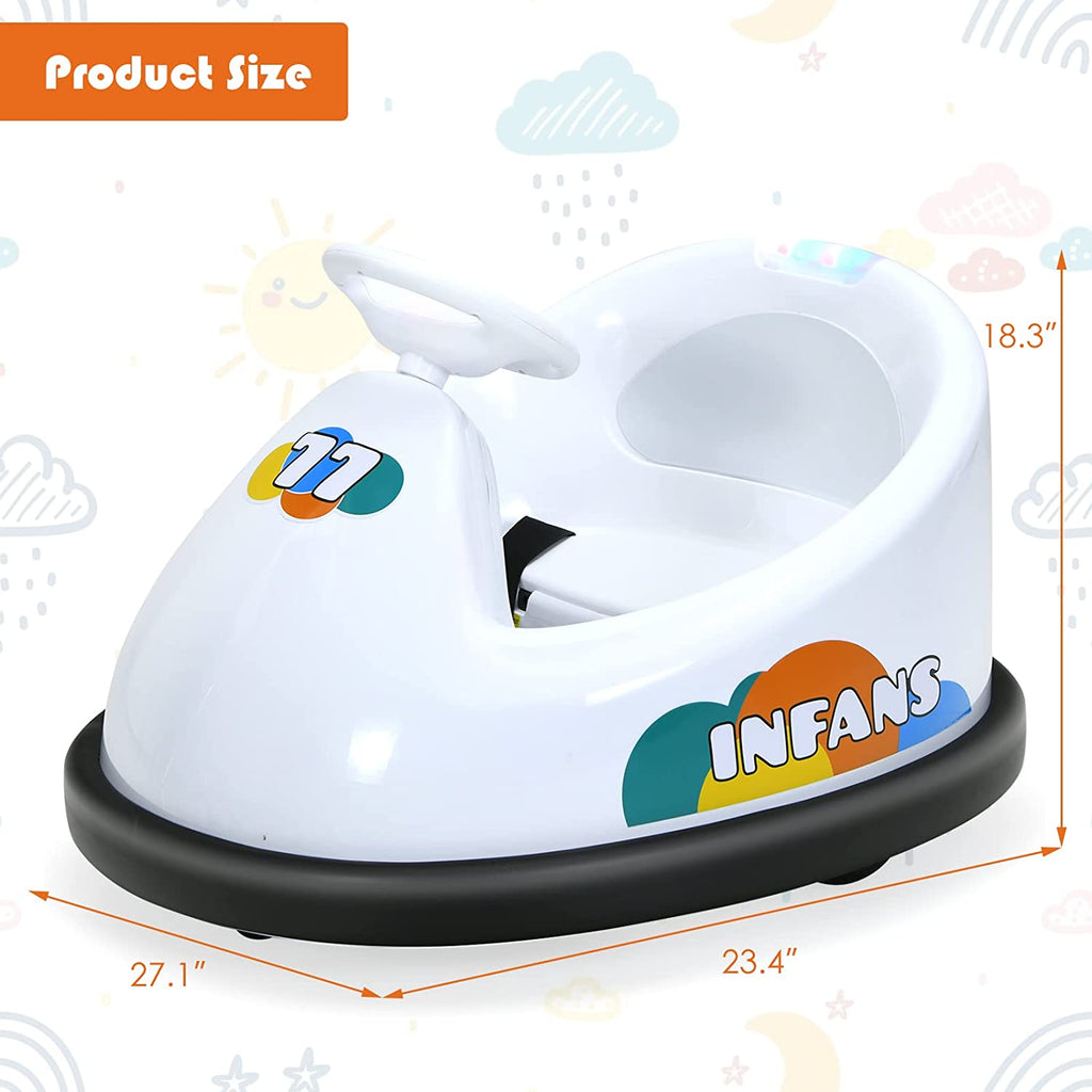 6V Electric Vehicles Ride On Bumper Car Remote Control INFANS