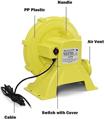 INFANS 735W Air Blower, Pump Fan for Inflatable Bouncer INFANS